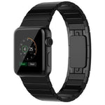 Apple Watch Band Stainless Steel Link Bracelet | Black