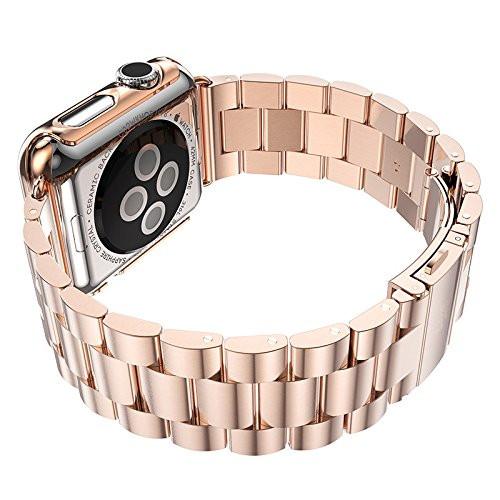 Apple Watch Band Stainless Steel Bracelet | Rose Gold