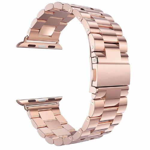 Apple Watch Band Stainless Steel Bracelet | Rose Gold